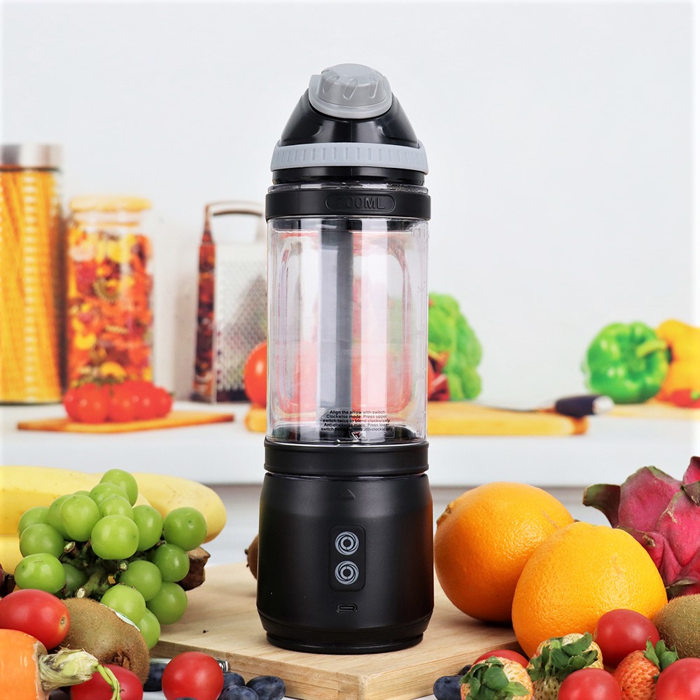 Black Grey portable blender