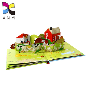 定制英语为孩子颜色贴纸儿童弹出书 - Product Image 2