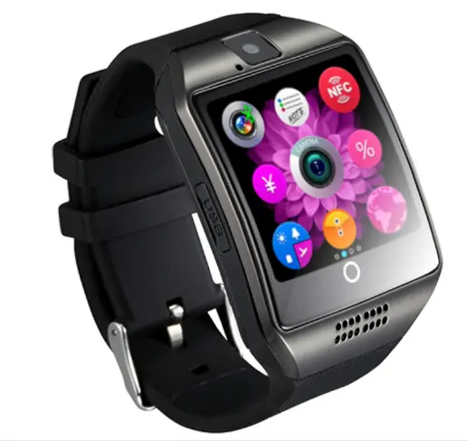 أفضل بيع Smartwatch Q18 الروبوت ساعة ذكية مع بطاقة SIM كاميرا ساعة للهاتف المحمول الهاتف