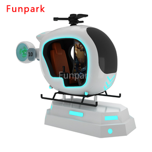 Fungpark เครื่องเกมอาเขตเสมือนจริงสำหรับเด็ก, เครื่องจำลองสถานการณ์เสมือนจริงสำหรับ2คน220V โลหะ VR ใช้เหรียญ - Product Image 1