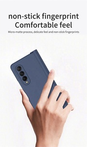 Z Fold 54ケースリキッドフォンケーススクリーンプロテクターオールインワンZfold3用ペンスロットヒンジ保護付きフルカバー保護