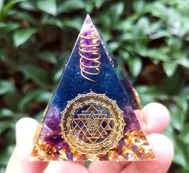 Coil blue purple