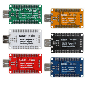 2-Player Arcade DIY Kit mit LED Power Light USB Encoder Code Board Zero Delay Gamepad Controller-13 Tasten kabel 4 Joystick - Product Image 4
