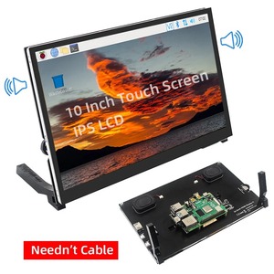 10,1-Zoll-IPS-LCD-Display für Raspberry Pi 5/4 Touchscreen 1024x600 / 1280x800 Display mit Halter Monitor - Product Image 3
