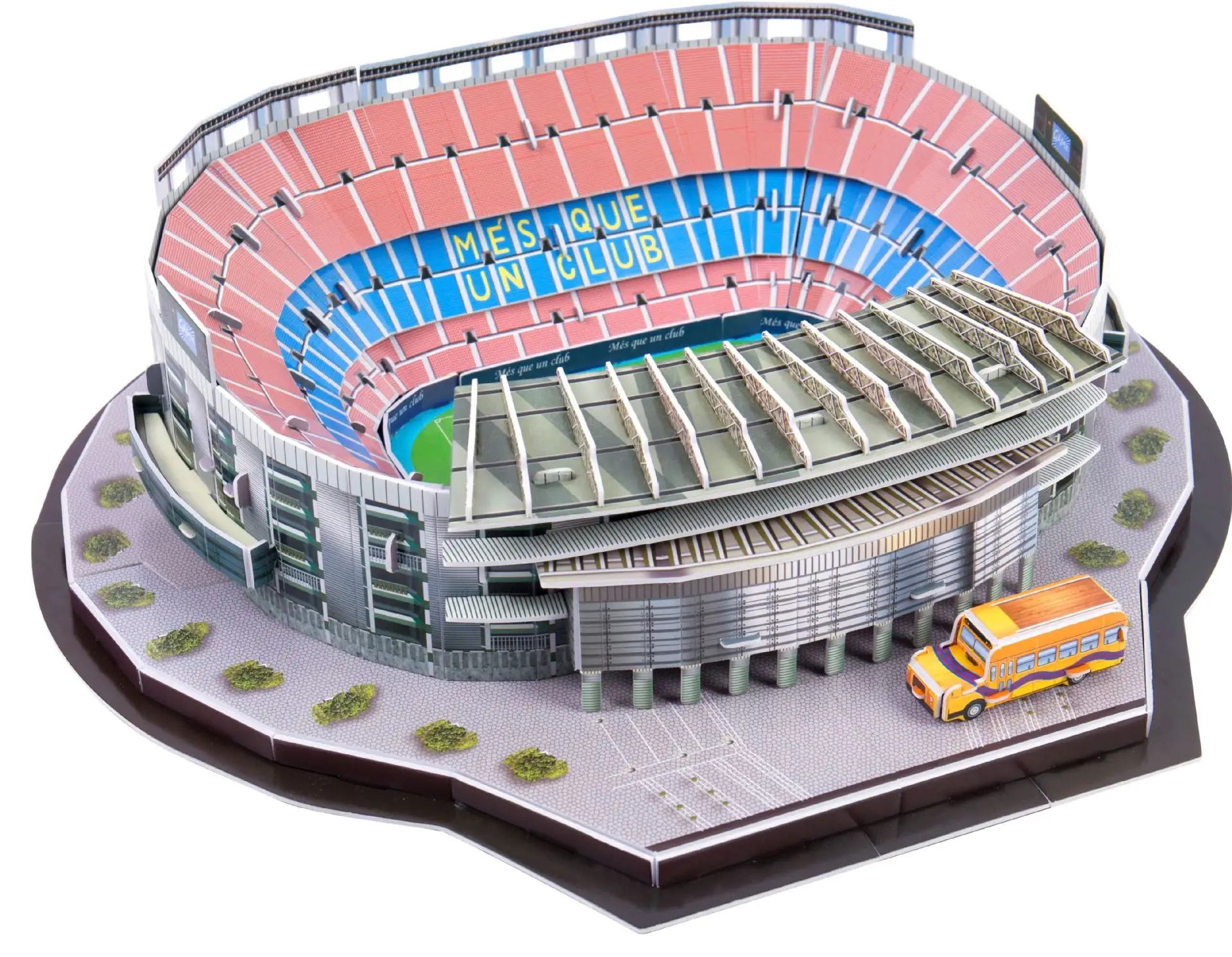 DIY Puzzle Lernen Bildung Spielzeug La Bombonera Fußball papier Puzzle Diy Toy Stadium 3d Puzzle