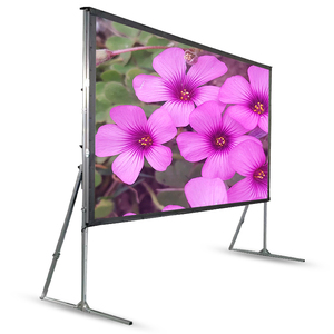 最新型号2022年有多种最便宜的便携式户外可折叠投影仪屏幕选择 - Product Image 5