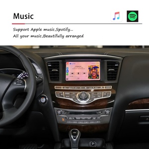 用于Infiniti QX60 QX70 2015-2021车载多媒体系统无线iPhone苹果CarPlay Android Auto Airplay - Product Image 4