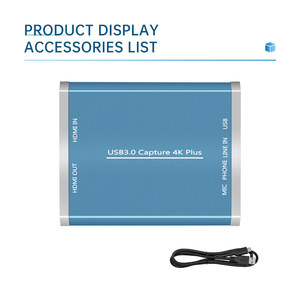 UHD 4K HDMI כדי USB3.0 USB2.0 וידאו תיבה לכידת Grabber משחק הזרמת זרם חי שידור - Product Image 6