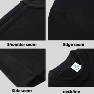 Celier toptan ağır pamuk 280g t shirt küçük sıkı boyun düz boş tee gömlek % 100% pamuk üreticisi erkek t-shirt