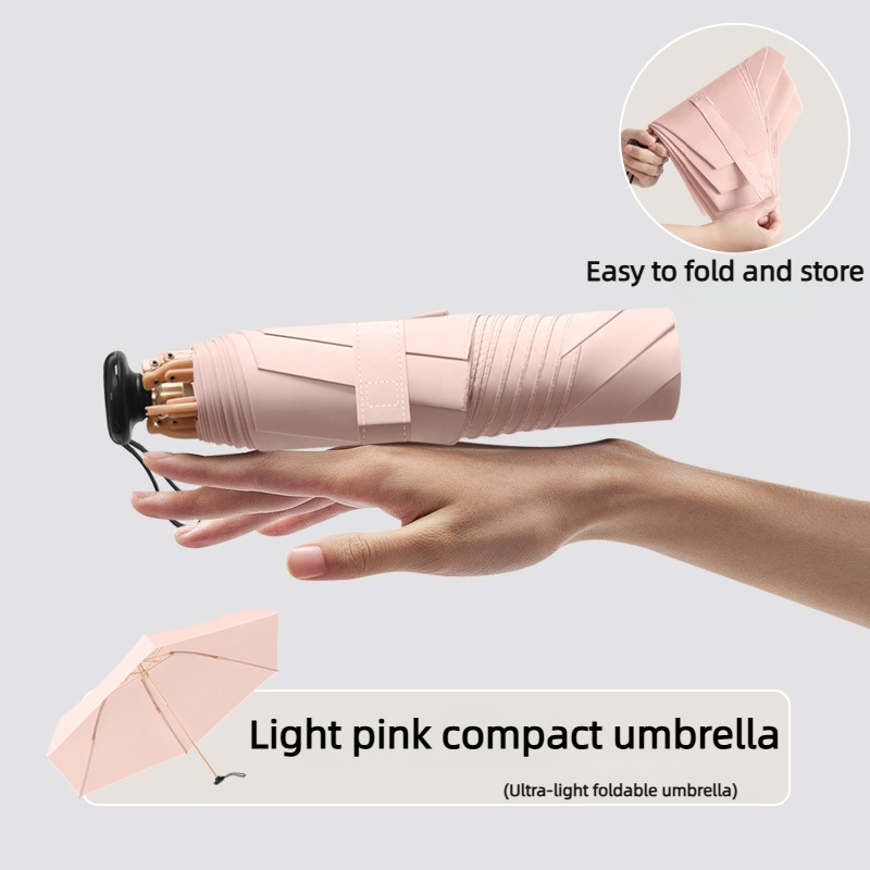 Light pink pocket-sized candy