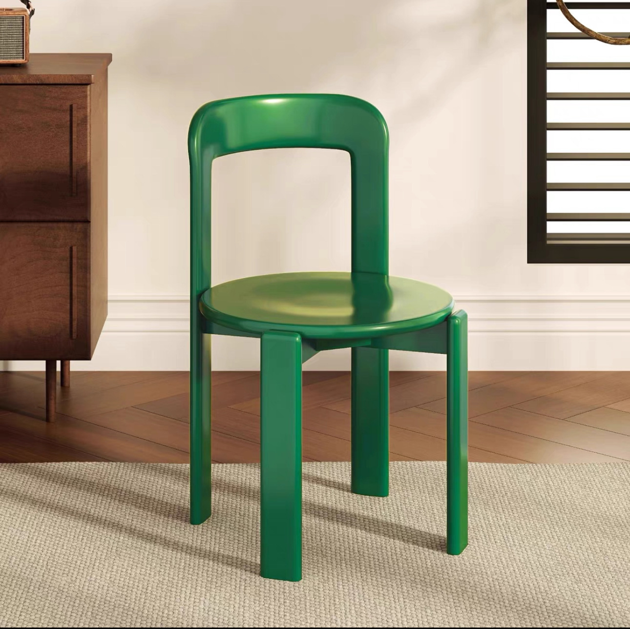 Mustard green-fas grade solid wood