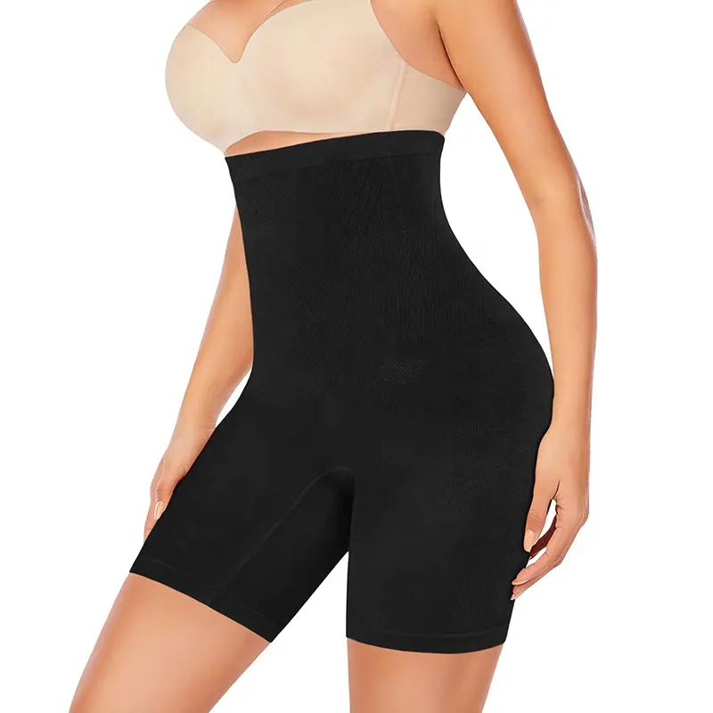 Pantaloncini modellanti per il corpo per il controllo della pancia da donna Butt Lifter Shapewear cintura per lo stomaco a vita alta senza cuciture coscia più sottile