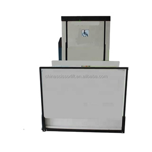 Plataforma elevadora de energía hidráulica con riel de guía Transporte de cojinetes de alta carga de cabina - Product Image 1
