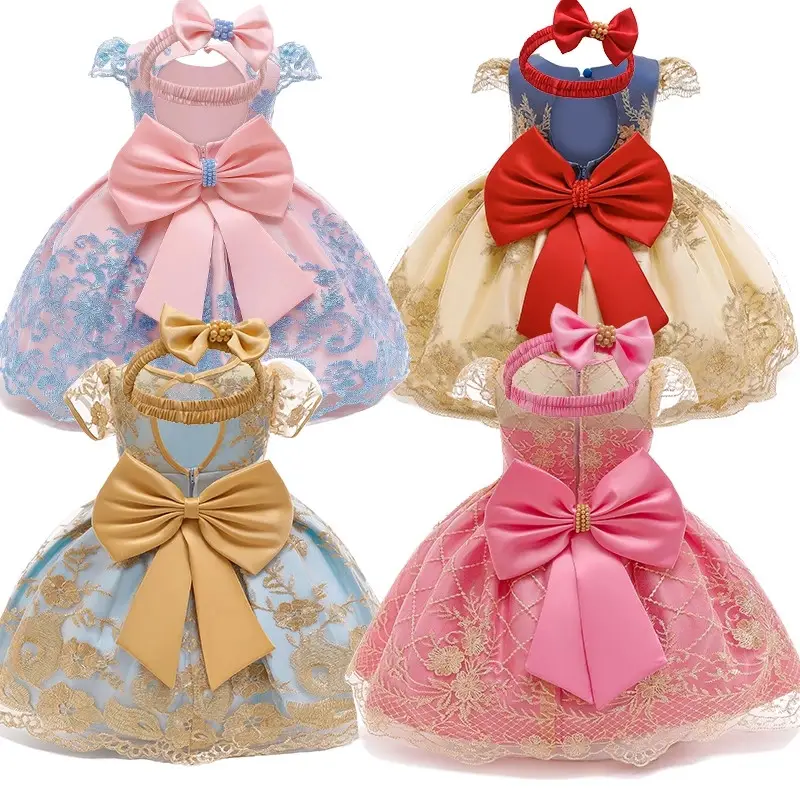 Nova Chegada Vestidos De Noite Para Crianças Vestido De Casamento Infantil Fantasia Princesa Vestido De Baile Vestidos De Desgaste De Festa Para Crianças