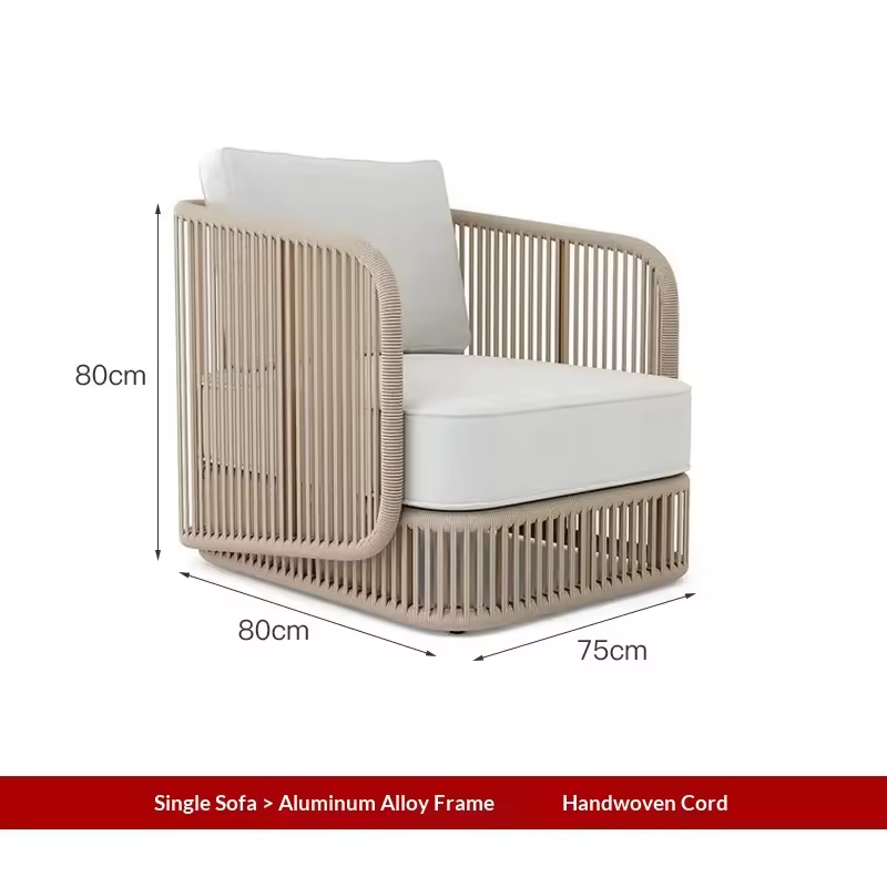 Single sofa 75*80*H80cm