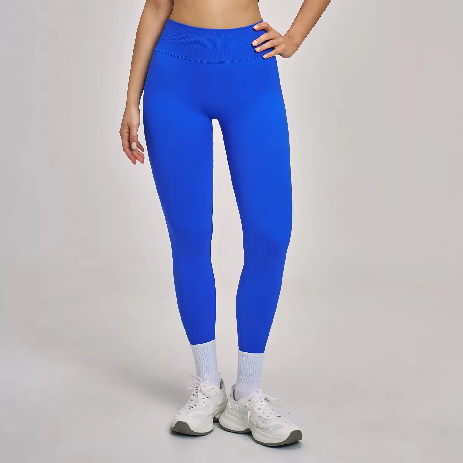 17 blue leggings