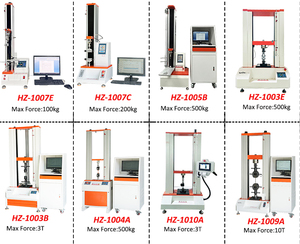 HZ-1001A Computerized Universal <strong>Testing</strong> Machine 50KN, Servo Motor with <strong>Software</strong> - ISO 6892 ASTM E8 - Product Image 6