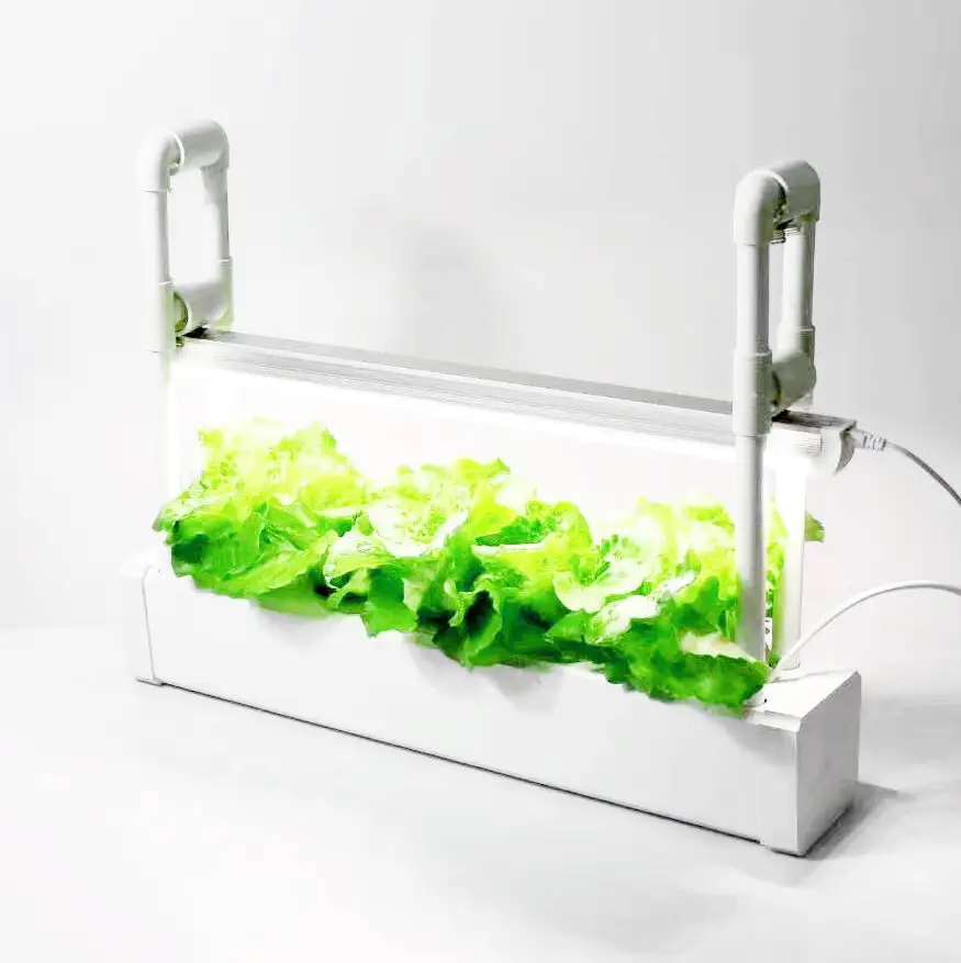 Sistema de cultivo hidropónico automático para el hogar, macetero Led inteligente para cultivo de plantas