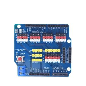 V5 <span class=keywords><strong>Sensor</strong></span> Shield Expansion Board Shield <span class=keywords><strong>V5.0</strong></span> Módulo Eletrônico <span class=keywords><strong>Sensor</strong></span> Shield V5 placa expansão