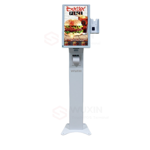Quiosco de autoservicio Borne De Commande para restaurante Pantalla táctil capacitiva de montaje en pared 15,6 32 pulgadas Compatible con SDK de pago para - Product Image 3