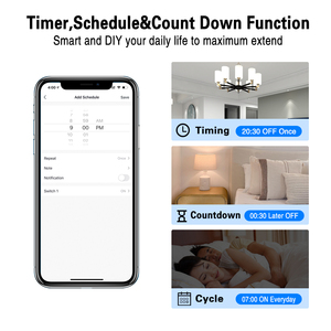 Tuya App Fernbedienung Smart Timer Schalter Diy Wifi Smart Switch Wireless Kein Neutral leiter - Product Image 5