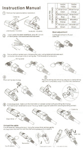 STP Cat.6A Cat7 RJ45 spina modulare Toolless Computer Internet LAN cavo RJ45 connettore cavi di comunicazione - Product Image 6