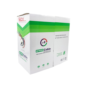 KICO 24 AWG PVCジャケット猫6 SFTP LANケーブル305mネットワーク通信ケーブル電気通信アプリケーション