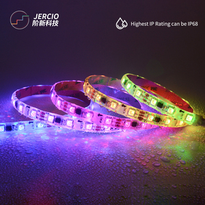 Pro Grade Flexi-<strong>LED</strong> Jercio <strong>SM16703</strong>/WS2811/UCS1903 <strong>LED</strong> Strip | DC12V 60LEDs/m Ext. IC for Architectural Edges - Product Image 3