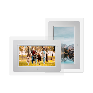 Artıları 7 "akrilik dijital resim çerçevesi fotoğraf 1080P Video slayt gösterisi takvim uzaktan kumanda elektronik fotoğraf çerçevesi USB MMC SD kart - Product Image 1