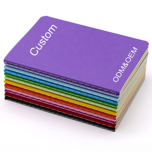 Low MOQ Logo personalizzato quaderno classico quaderno quaderno scuola bambino quaderno quaderno copertina 70g all'interno rilegatura per cucire - Product Image 1