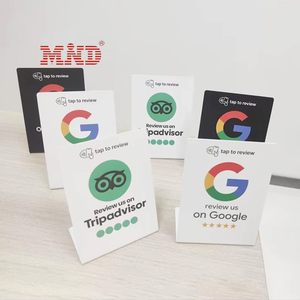 13.56เมกะเฮิร์ตซ์ nfc ขาตั้งพีวีซี qr รหัสตารางแสดงผล google รีวิว ขาตั้ง nfc - Product Image 4