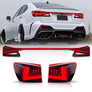 LEXUS IS250 için Led arka lambası montaj IS300 isisf 2006 - 2012 bagaj kapağı DRL fren ters dönüş sinyali kuyruk lambaları - Product Image 5