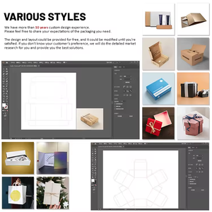 กล่องของขวัญ DIY โปร่งใสลายนูนเคลือบด้านกล่องช็อคโกแลตแบบสั่งทำได้กล่องรีไซเคิลวัสดุจาก YouTube - Product Image 5