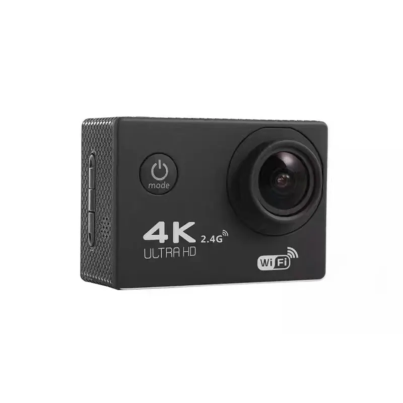 CJ093 Câmera de ação 4K Ultra HD Capacete subaquático à prova d'água Gravação de vídeo remoto WiFi 2.0 Tela Mini Esportes Cam