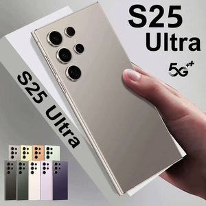 批发超5G S25智能手机6.8英寸高清全屏<span class=keywords><strong>22</strong></span> + 2TB存储安卓14面部标识解锁，适用于所有运营商英语美国