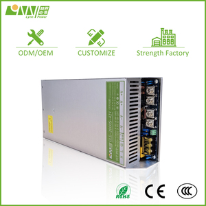 Fuente de alimentación de PC de salida única de 2400W de alta potencia, conmutación de alta frecuencia, entrada de 24V 83A de 24V, 100V, 110V, 200V, 120 W