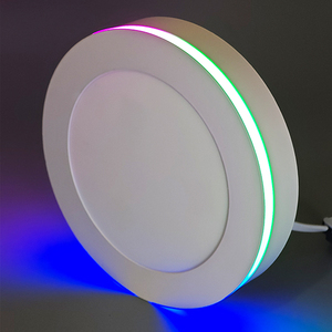 แผงไฟ LED คู่สี่เหลี่ยม6 + 3W สีฟ้าเขียวแดงไฟ RGB อ้างอิงราคา FOB - Product Image 1