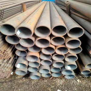 Tubo de acero sin costura API 5L A53 A106 Tubo SMLS Tubo de línea de combustible Gr. B con 12m de longitud para servicios de punzonado de corte de calderas incluidos - Product Image 5