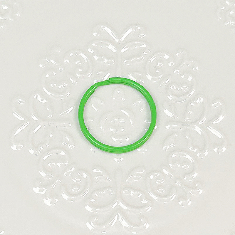 Porte-clés ouverture 25 mm - vert
