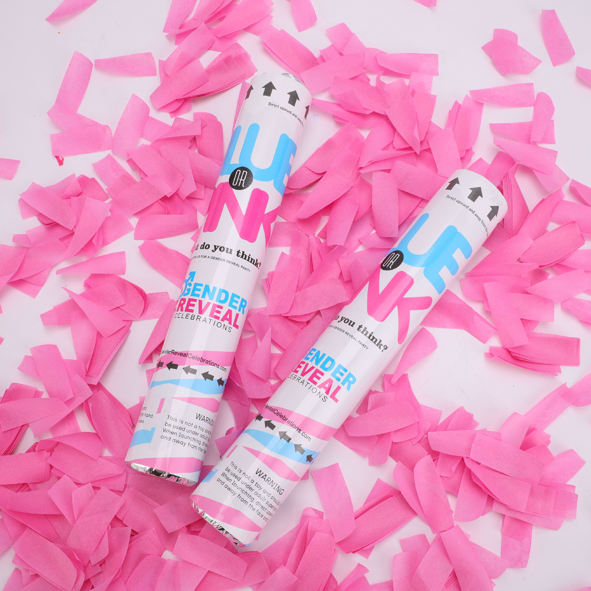 Confettis roses
