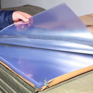 Baskı ve ambalaj için mavi renk sert PVC Film levhası ile HSQY şeffaf plastik PVC levha - Product Image 4