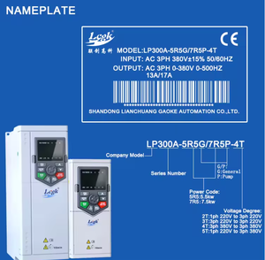 380V Frequency Converter <strong>1</strong> Phase <strong>Input</strong> <strong>1</strong> Phase Output Frequency <strong>Inverter</strong> Hapn Frequency <strong>Inverter</strong> - Product Image 4