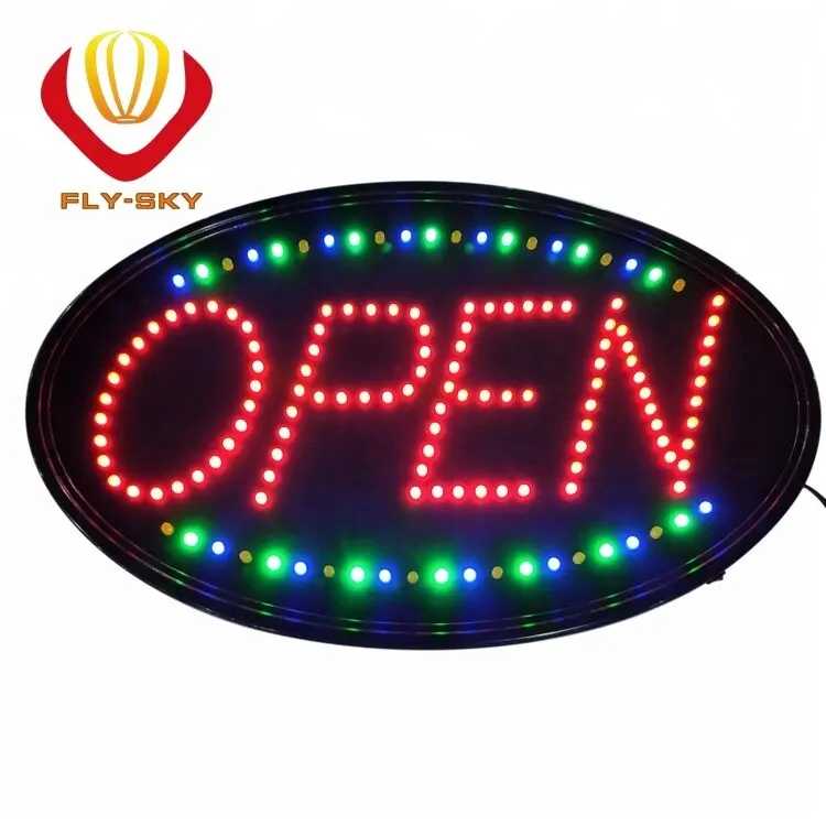 23x14inch (Bigger Size) LED Business Open Sign Include Business Hours Sign and Open/Closed Sign for Storefront