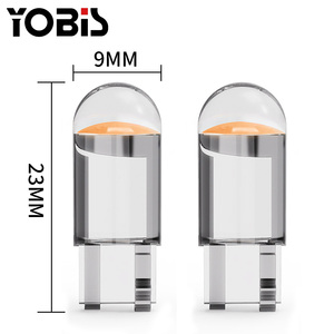 Park araba işık fıstık aksesuarları 3 smd cambus 12v cob t10 led kabin ışık ampul halojen lens ile - Product Image 3