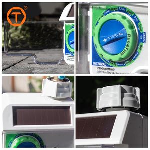 Ngoài trời chương trình năng lượng mặt trời Powered nhà máy trang trại tưới nước thủy lợi hẹn giờ năng lượng mặt trời tự động vườn tap nước giờ - Product Image 3