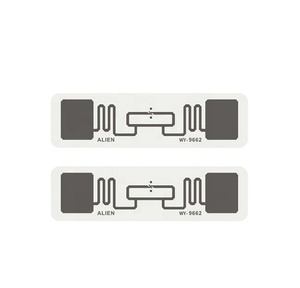 HUAWU Long Range 860-960mhz 9662 <strong>UHF</strong> RFID Wet Dry <strong>Inlay</strong> Label Passive <strong>Uhf</strong> Rfid Tag - Product Image 1