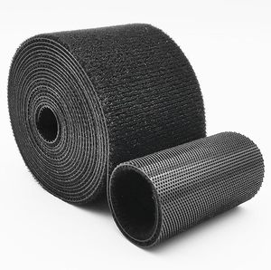 Fabrika stok çeşitli boyutları cırt cırt kendinden yapışkanlı 100% naylon standart kanca bant rulo - Product Image 1