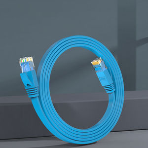 RJ45 0.5-50เมตร CAT5e UTP FTP CAT6 CAT7 CAT 7 cat8 8สายเคเบิลเครือข่ายแบบแบนสายอีเทอร์เน็ตสายแลนสาย Patch CAT 6สาย