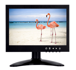 Monitor LCD industrial con marco de metal abierto de 10 pulgadas, pantalla cuadrada de 10,4 pulgadas, Monitor de ordenador CCTV con altavoz BNC HDMIed AV VGA USB - Product Image 1