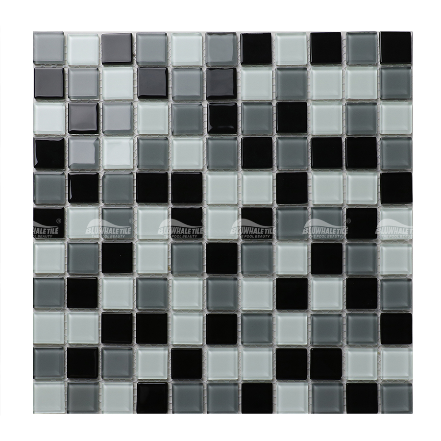 BGI018F2 Mélange noir et gris
